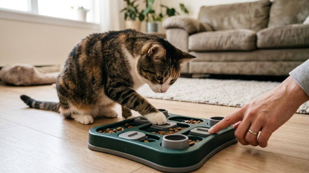 Best Puzzle Feeders for Indoor Cats