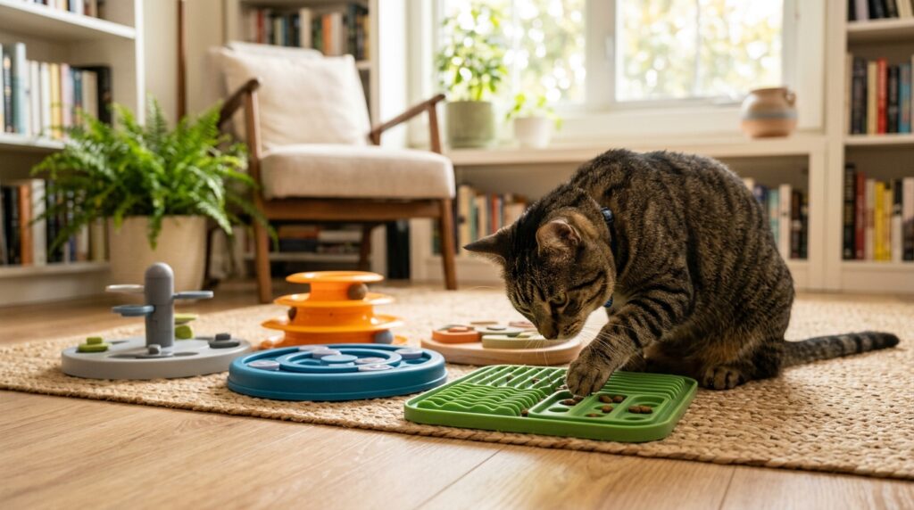Best Puzzle Feeders for Indoor Cats