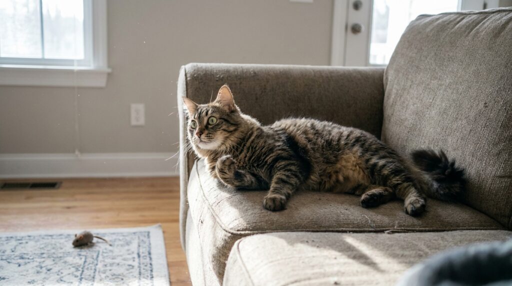 How to Keep an Indoor Cat Entertained While at Work