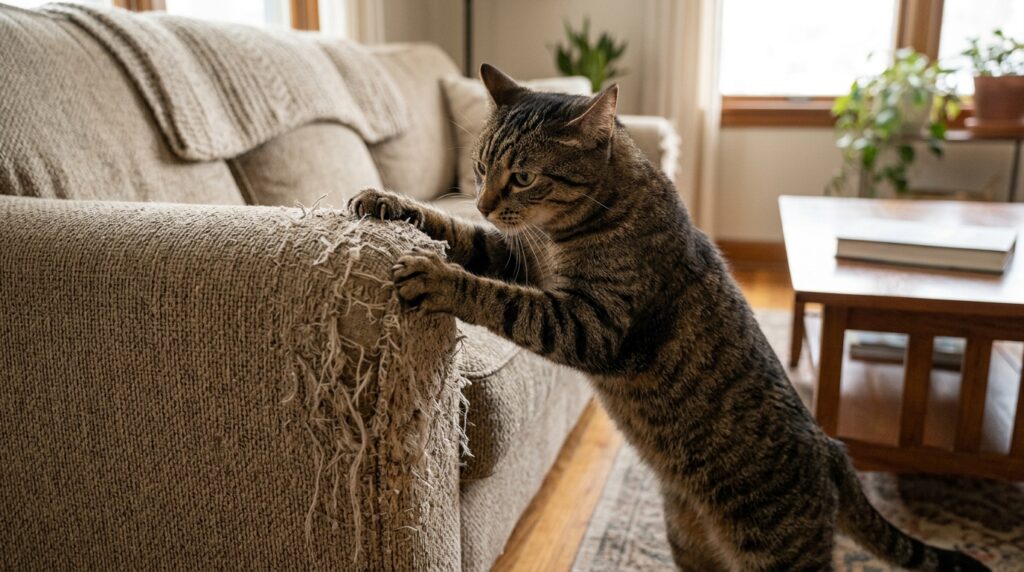 signs of bored indoor cat