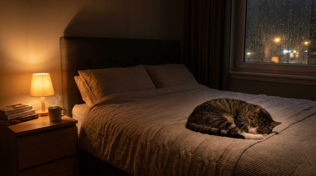 indoor cat routine