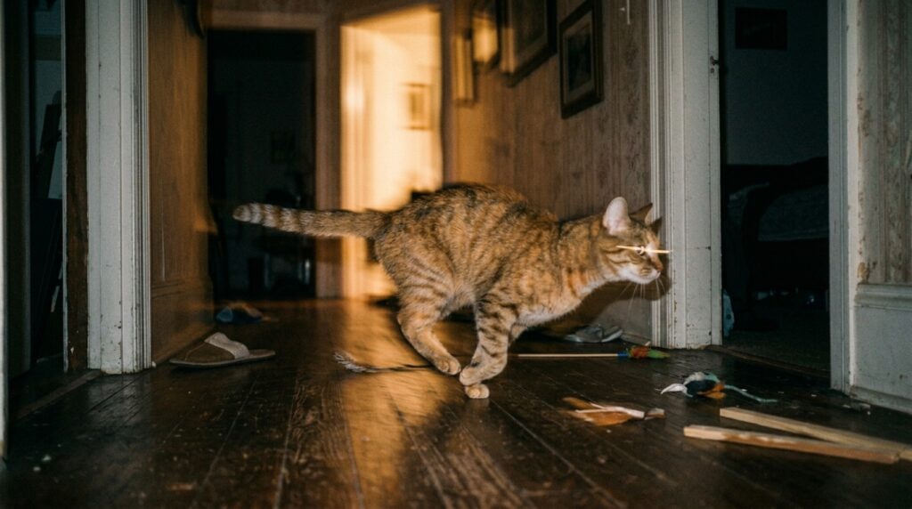 signs of bored indoor cat