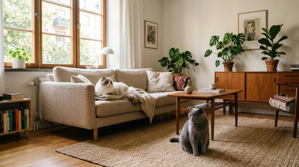 Best cat breeds for indoor life ragdoll british shorthair sofa