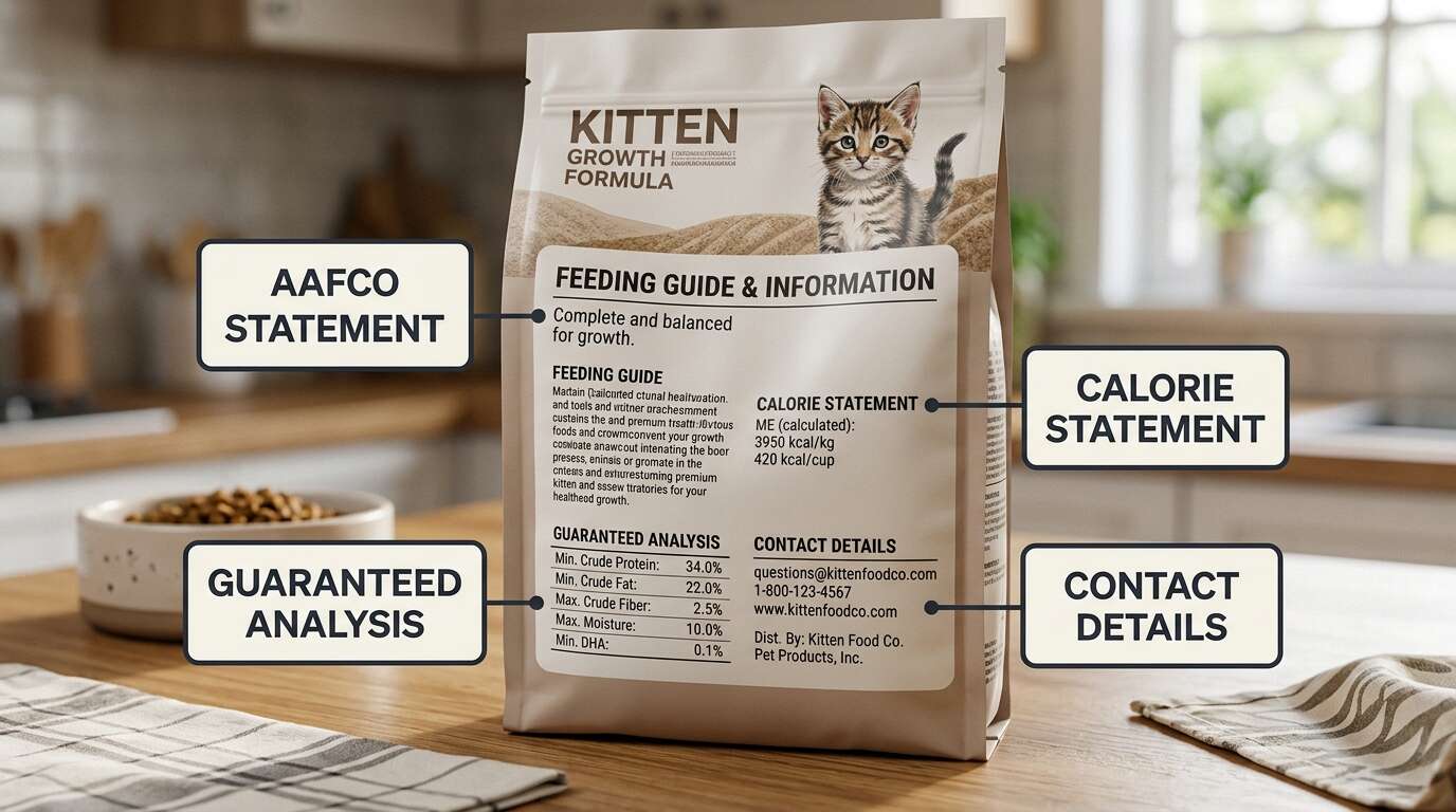 Best kitten food for indoor cats label checks