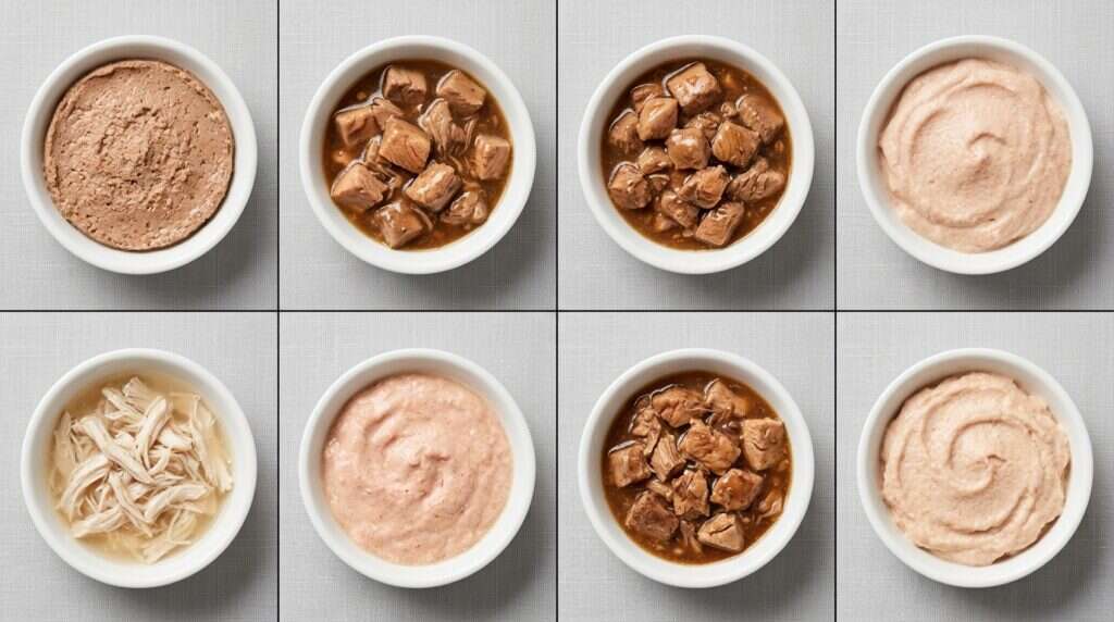 Best wet cat food indoor cats texture variety