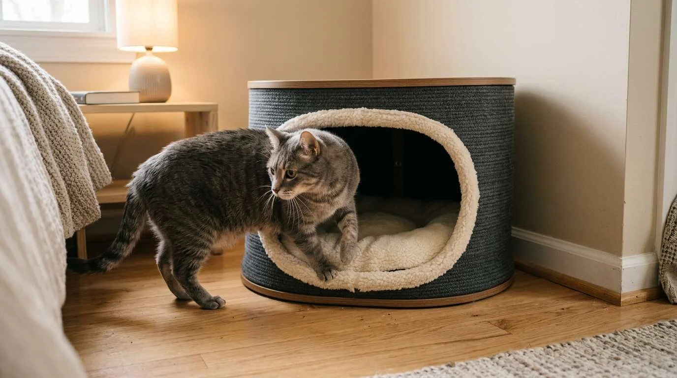 Cat houses for indoor cats senior ground level