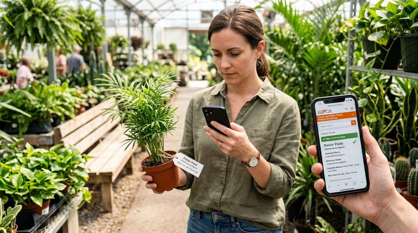 Cat safe indoor plants nursery aspca check