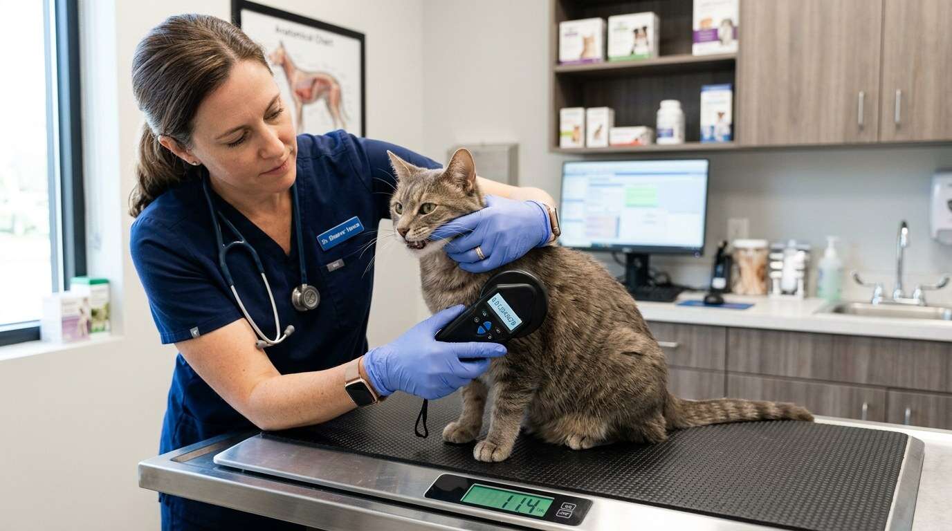 How long do indoor outdoor cats live senior vet exam