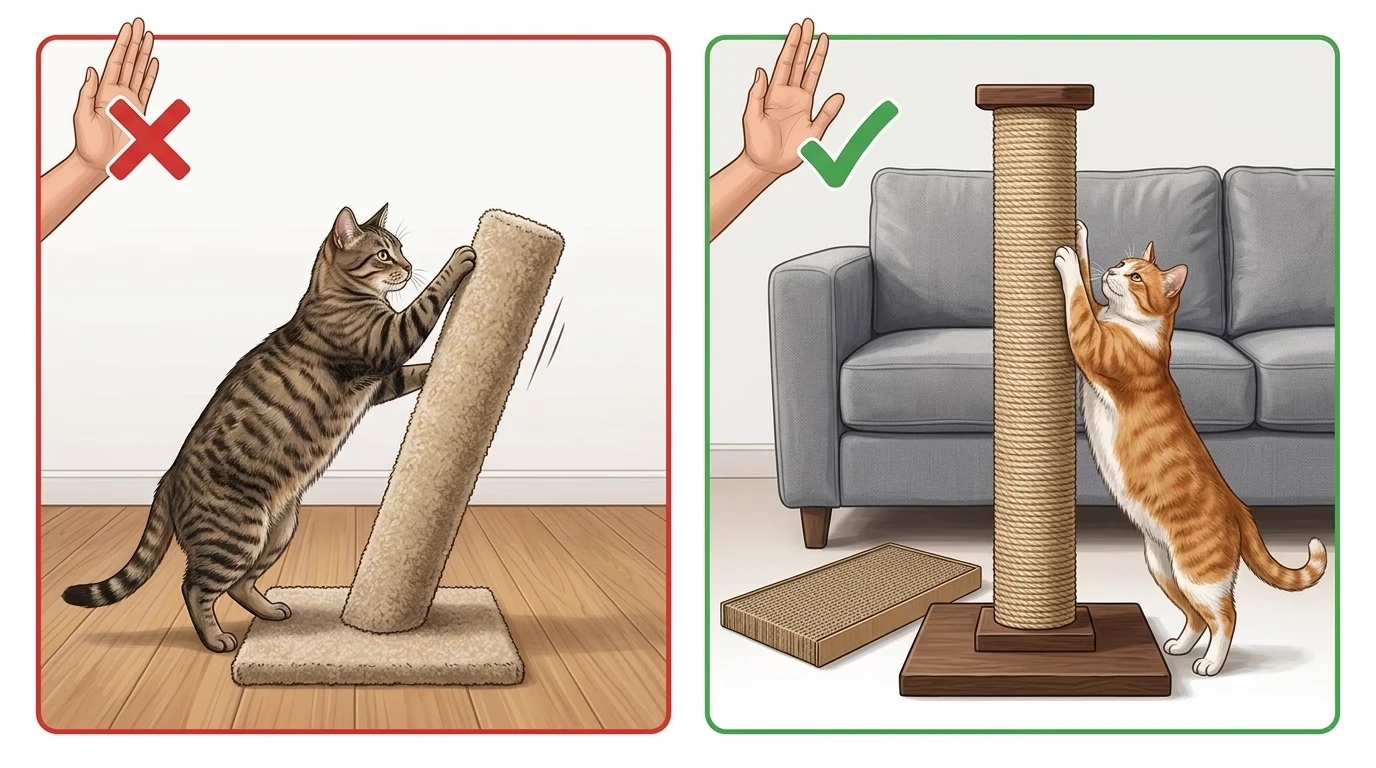Indoor cat deterrent post comparison