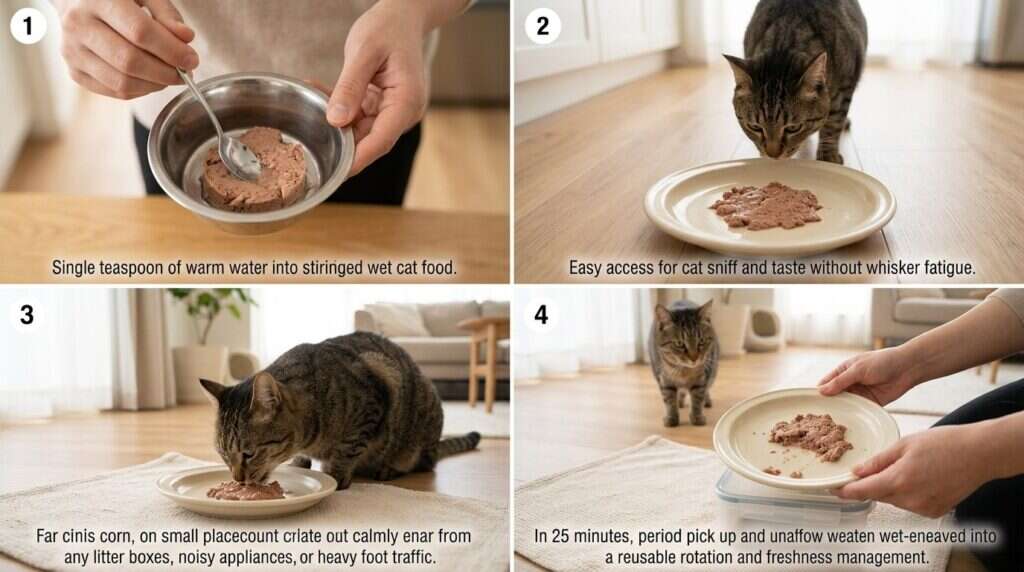Picky eater indoor cat food four feeding changes